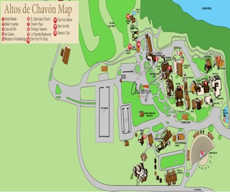 Altos De Chavon Map Layout