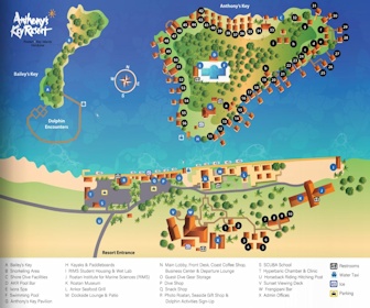 Anthony's Key Resort Map Layout