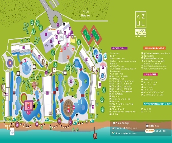 Azul Beach Resort Riviera Cancun Resort Map Layout