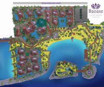 Baoase Luxury Resort Map Layout
