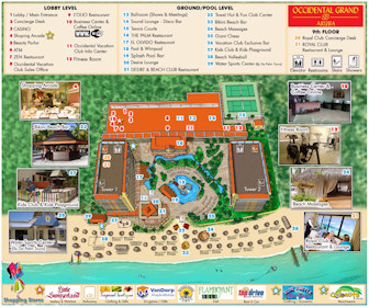 Barcelo Aruba Resort Map Layout