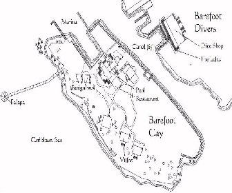 Barefoot Cay Resort, Spa & Marina Map Layout