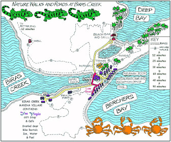 Biras Creek Resort Map Layout