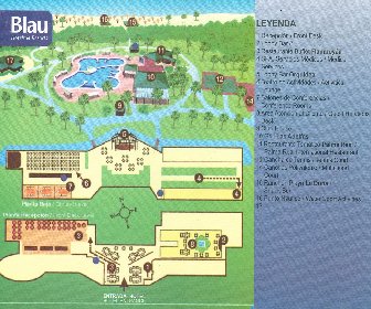 Blau Varadero Resort Map Layout