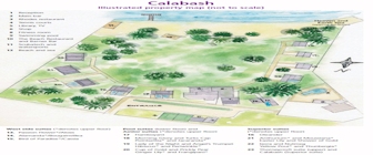 Calabash Hotel Map Layout