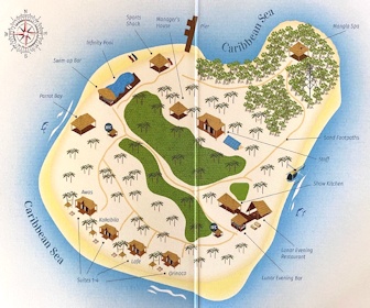Calala Island Map Layout