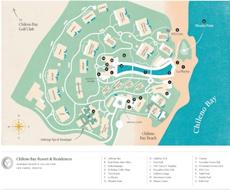 Chileno Bay Resort & Residences Map Layout