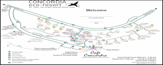 Concordia Eco-Resort Map Layout