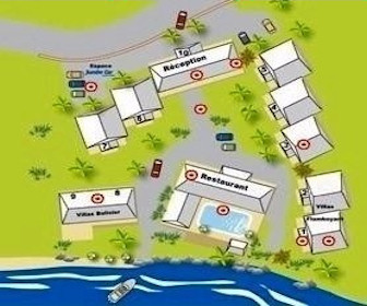 Diamant Beach Resort Map Layout