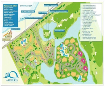 Divi Village Golf and Beach Resort Map Layout