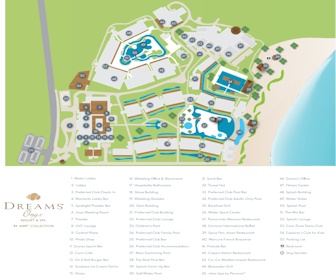 Dreams Onyx Resort Map Layout