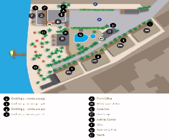 Eden Beach Resort Map Layout