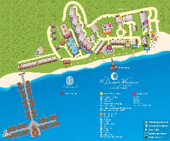 El Dorado Maroma Resort Map Layout
