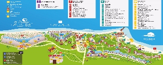 El Dorado Seaside Resort Map Layout