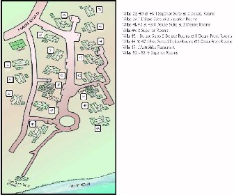Hotel Esmeralda Resort Map Layout