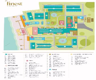 Finest Punta Cana by Excellence Collection Resort Map Layout