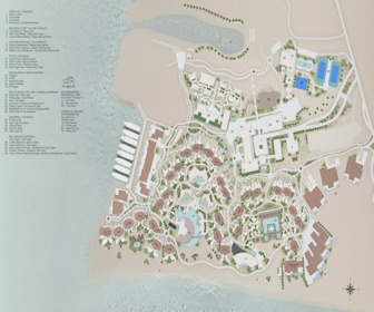 Four Seasons Resort Los Cabos Map Layout