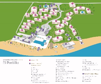 Grand Bahia Principe El Portillo Resort Map Layout