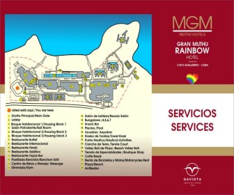 Gran Muthu Rainbow Resort Map Layout