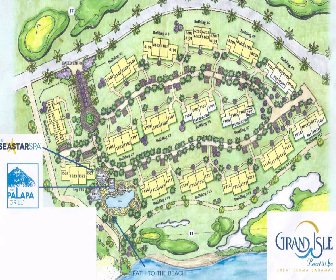 Grand Isle Resort Map Layout