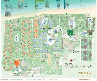 Grand Palladium Complex Resort Map Layout
