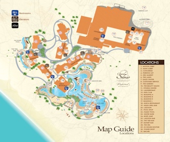 Grand Solmar at Rancho San Lucas Resort Golf & Spa Map Layout