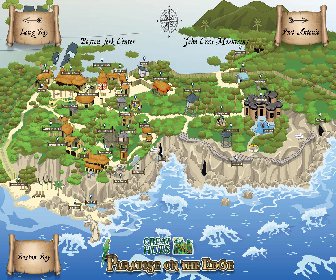 Great Huts Resort Map Layout