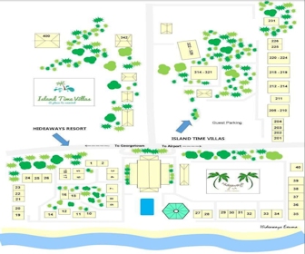 Hideaways Exuma Resort Map Layout