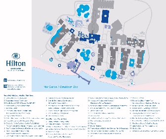 Hilton La Romana Resort Map Layout