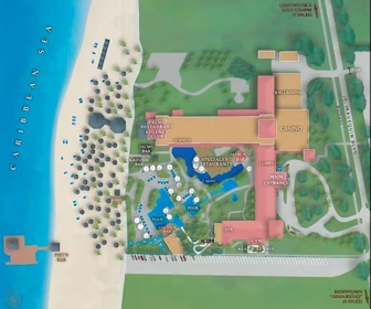 Hyatt Regency Aruba Resort Spa & Casino Map Layout
