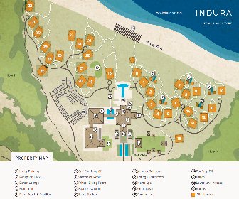 Indura Beach And Golf Resort Map Layout
