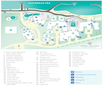 Jewel Grande Montego Bay Resort Map Layout