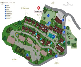 La Santa Maria Resort Map Layout