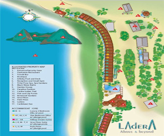 Ladera Resort Map Layout
