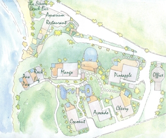 Maca Bana Resort Map Layout