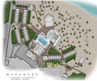 Manchebo Beach Resort & Spa Map Layout