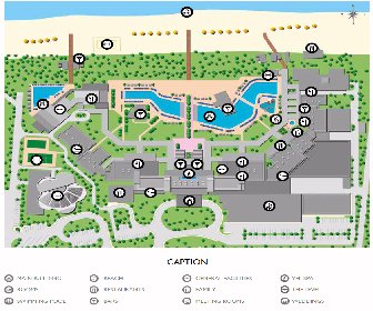 Melia Internacional Resort Map Layout