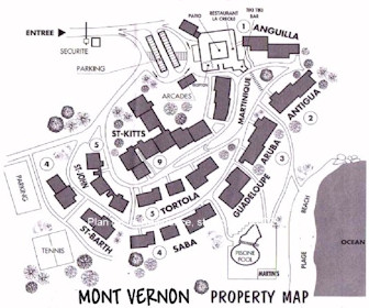 Hotel Mont Vernon Resort Map Layout