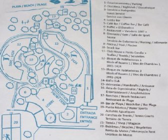 Muthu Playa VaraderoResort Map Layout