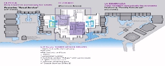 Paradisus Playa del Carmen Resort Map layout