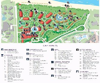Paradisus Princesa del Mar Resort Map Layout