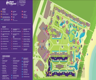 Planet Hollywood Cancun Resort Map Layout