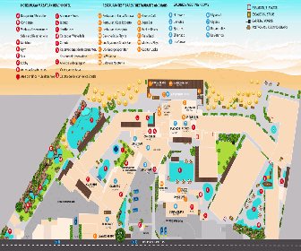 Hotel Playa Mazatlan Resort Map Layout