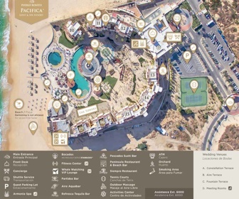 Pueblo Bonito Pacifica Golf & Spa Resort Map Layout