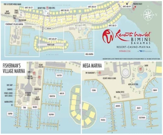 Resorts World Bimini Map Layout