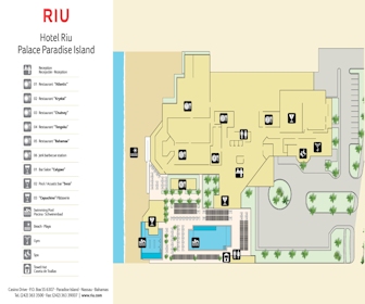 Riu Palace Paradise Island Resort Map Layout