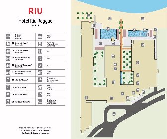 Riu Reggae Resort Map Layout