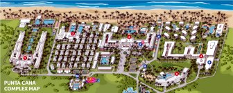 Riu Resorts Punta Cana Resort Map Layout