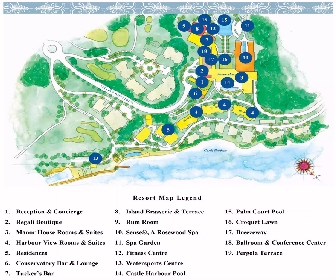 Rosewood Bermuda Resort Map Layout