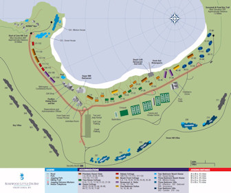 Little Dix Bay Resort Map Layout